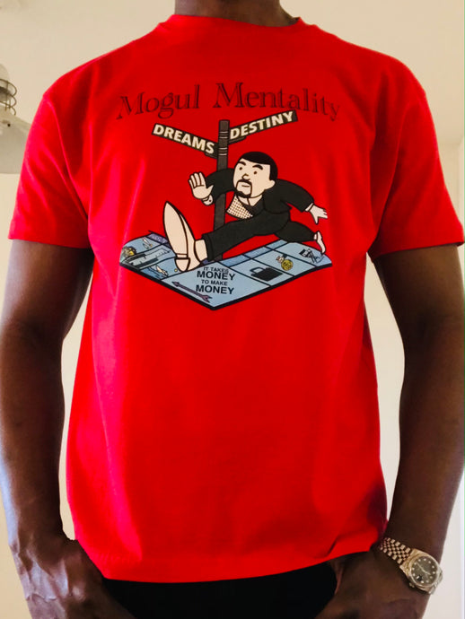 Mogul Mentality Legacy T-Shirt Fire Red - Popular Trends Supply Co