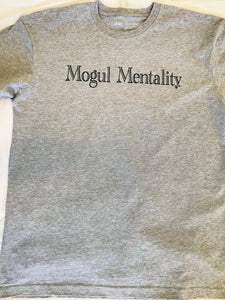 Mogul Mentality Iconic T-Shirt Heather Gray - Popular Trends Supply Co