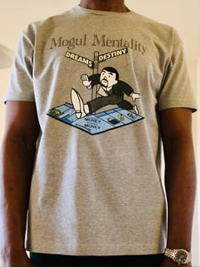 Mogul Mentality Legacy T-Shirt Heather Gray - Popular Trends Supply Co