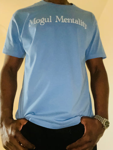 Mogul Mentality Iconic T-Shirt - Sky Blue