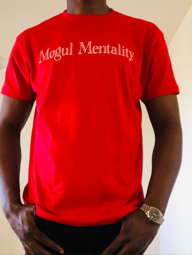 Mogul Mentality Iconic T-Shirt Fire Red - Popular Trends Supply Co