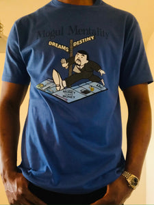 Mogul Mentality Legacy T-Shirt Royal Blue - Popular Trends Supply Co